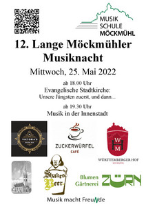 12. Lange Möckmühler Musiknacht
