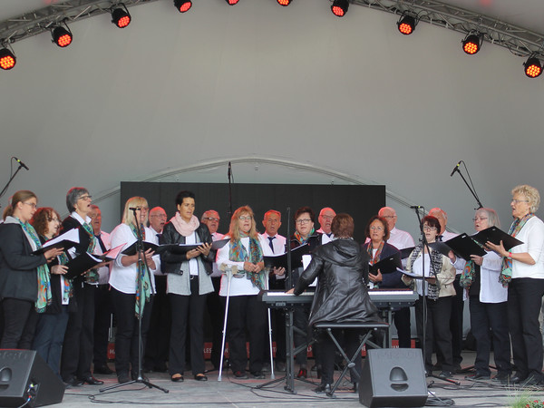 Der Chor "Frohsinn Korb e.V."Foto: Jochen Tautermann